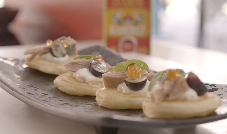 Ramirez Conservas | A mais antiga fábrica de conservas | Filetes de atum em azeite com crème fraîche e mostarda