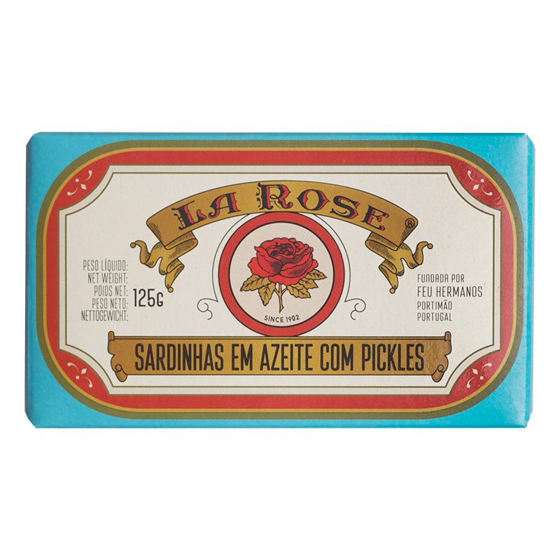 Sardinhas em Azeite com Pickles