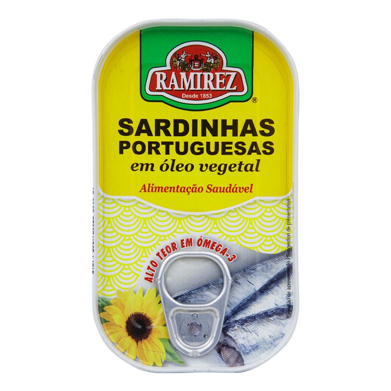 Sardinhas Portuguesas em Óleo Vegetal