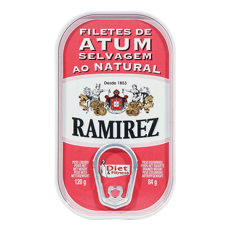 Filetes de Atum Selvagem ao Natural