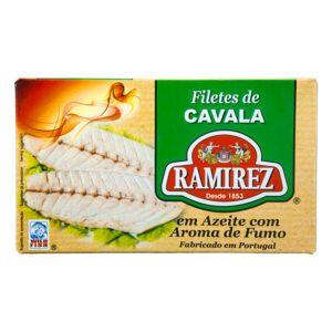 Filetes de cavala em azeite com aroma de fumo