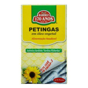 Petingas em Óleo Vegetal