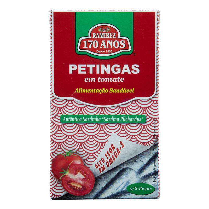 Petingas em Tomate