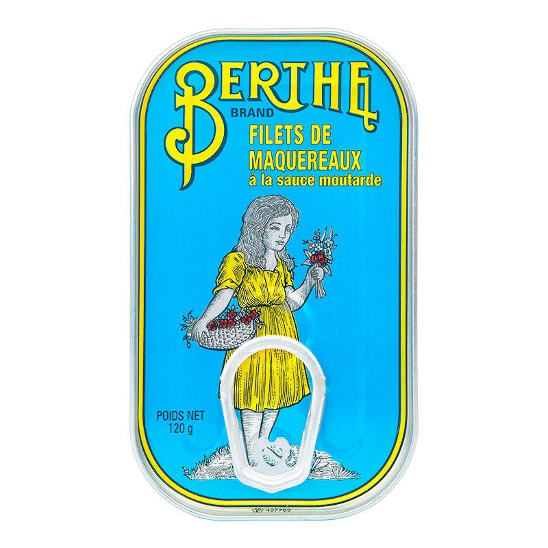 Berthe – Filetes de cavala em mostarda