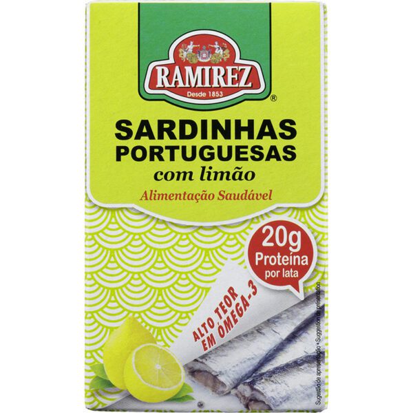 sardinhas portuguesas com limao