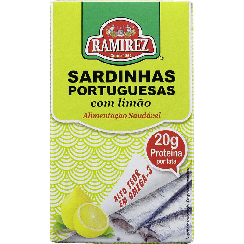 sardinhas portuguesas com limao
